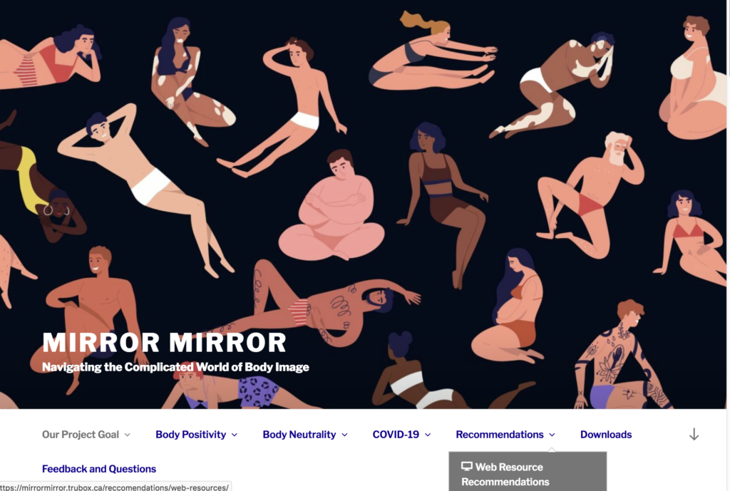 Graphic titled “Mirror Mirror” showing a circular diagram with reflective questions around teaching practice, encouraging self-assessment and growth through inquiry-based prompts.